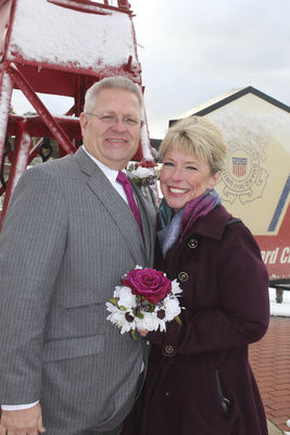 A wintery wedding